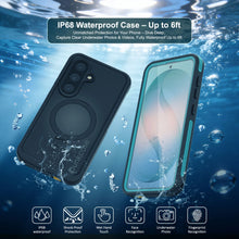 Load image into Gallery viewer, Coque étanche pour Galaxy S26 [Série Kickstud 2.0] Housse de protection IP68 avec protection d'écran et béquille [Sarcelle]
