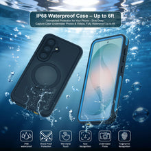 Load image into Gallery viewer, Coque étanche pour Galaxy S26 [Série Kickstud 2.0] Housse de protection IP68 avec protecteur d'écran et béquille [Bleu]
