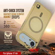 Load image into Gallery viewer, Punkcase iPhone 17 Air Case, [Spartan 2.0 Series] Couverture lourde robuste claire avec protecteur d&#39;écran intégré [jaune]
