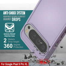 Charger l&#39;image dans la galerie, Punkcase Google Pixel 9 Pro XL Case, [Spartan 2.0 Series] Couverture lourde robuste claire avec protecteur d&#39;écran intégré [Magenta]
