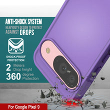 Charger l&#39;image dans la galerie, Punkcase Google Pixel 9 Case, [Spartan 2.0 Series] Couverture lourde robuste claire avec protecteur d&#39;écran intégré [Purple]
