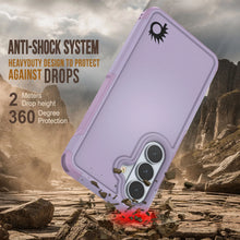 Load image into Gallery viewer, PunkCase Coque pour Galaxy S26+ Plus [Série Spartan 2.0] Coque transparente robuste et résistante [Lilas]
