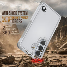 Load image into Gallery viewer, PunkCase Coque pour Galaxy S26 [Série Spartan 2.0] Coque transparente robuste et résistante [Blanc]
