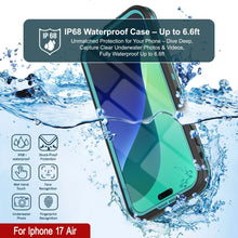 Charger l&#39;image dans la galerie, Étui IP68 imperméable à l&#39;iPhone 17, Punkcase [Teal] [série StudStar] [Slim Fit]
