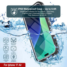 Charger l&#39;image dans la galerie, Étui IP68 imperméable d&#39;iPhone 17, Punkcase [Clear] [série StudStar] [Slim Fit] [Dirtoproof]
