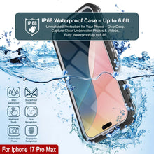 Load image into Gallery viewer, Étui IP68 imperméable iPhone 17 Pro Max, Punkcase [White] [Studstar Series] [Slim Fit] [Dirtofroprow]
