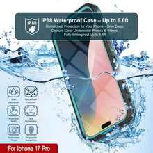 Load image into Gallery viewer, Étui IP68 imperméable iPhone 17 Pro, Punkcase [Teal] [série StudStar] [Slim Fit]
