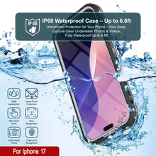 Load image into Gallery viewer, Étui IP68 imperméable iPhone 17, Punkcase [Clear] [série StudStar] [Slim Fit] [Dirtoproof]

