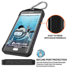 Charger l&#39;image dans la galerie, Coque étanche pour Galaxy Note FE, série WEBSTER de Punkcase, violette | Coque robuste de protection
