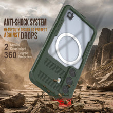 Load image into Gallery viewer, Coque étanche pour Galaxy S26 [Série Alpine 2.0] [Slim Fit] [Certifié IP68] [Antichoc] [Vert]
