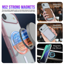 Charger l'image dans la galerie, Punkcase iPhone 17 Air Magnetic Wireless Charging Case [Clearmag Series] [Rose]
