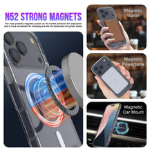 Charger l'image dans la galerie, Punkcase iPhone 17 Pro Magnetic Wireless Charging Case [Clearmag Series] [Clear]

