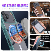 Charger l'image dans la galerie, Punkcase iPhone 17 Pro Magnetic Wireless Charging Case [Clearmag Series] [Teal]
