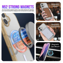 Charger l'image dans la galerie, Punkcase iPhone 17 Magnetic Wireless Charging Case [Clearmag Series] [Gold]
