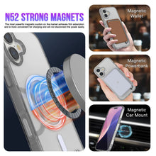 Charger l'image dans la galerie, Punkcase iPhone 17 Magnetic Wireless Charging Case [Clearmag Series] [Silver]
