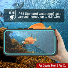 Load image into Gallery viewer, Google Pixel 9 Pro XL Basofroofing Base, Punkcase [Extreme Series] Couvercle d&#39;armure avec protecteur d&#39;écran intégré [Teal]
