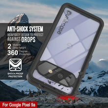Load image into Gallery viewer, Case d&#39;étanchéité Google Pixel 9A, couvercle d&#39;armure Punkcase [série Extreme avec protecteur d&#39;écran intégré [noir]
