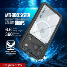 Charger l&#39;image dans la galerie, Case étanche à l&#39;iPhone 17 Pro, punkcase [Extreme Series] Couverture d&#39;armure avec protecteur d&#39;écran intégré [blanc]

