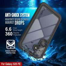 Load image into Gallery viewer, Galaxy S25 FE résistant à l&#39;eau/antichoc [Série Extrême] avec étui de protection d&#39;écran [Noir]
