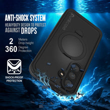 Load image into Gallery viewer, Coque étanche pour Galaxy S26 [Série Kickstud 2.0] Housse de protection IP68 avec protecteur d'écran et béquille [Gris]
