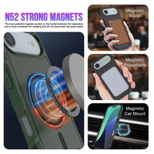 Charger l&#39;image dans la galerie, Punkcase iPhone 17 Air Case, [Spartan 2.0 Series] Couverture lourde robuste claire avec protecteur d&#39;écran intégré [vert foncé]

