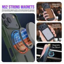Charger l&#39;image dans la galerie, Punkcase iPhone 17 Pro Max Case, [Spartan 2.0 Series] Couverture lourde robuste claire avec protecteur d&#39;écran intégré [vert foncé]
