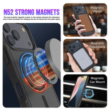 Charger l&#39;image dans la galerie, Punkcase iPhone 17 Pro Case, [Spartan 2.0 Series] Couverture lourde robuste claire avec protecteur d&#39;écran intégré [noir]
