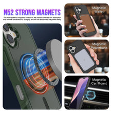 Charger l&#39;image dans la galerie, Punkcase iPhone 17 Case, [Spartan 2.0 Series] Couverture lourde robuste claire avec protecteur d&#39;écran intégré [vert foncé]
