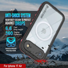 Charger l&#39;image dans la galerie, Étui IP68 imperméable d&#39;iPhone 17, Punkcase [Pink] [série StudStar] [Slim Fit] [Dirtofropwar]
