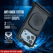 Charger l'image dans la galerie, Punkcase Universal 2.0 EmployoPhrophes Case pour 6.7–6,9 "[noir]
