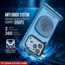 Charger l'image dans la galerie, Punkcase Universal 2.0 Bénéchante de téléphone imperméable pour 6,7–6,9 "[bleu]
