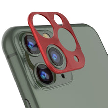 Charger l&#39;image dans la galerie, Punkcase iPhone 11 Pro Camera Protector Ring [Red] (Color in image: Red)
