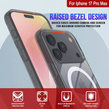 Charger l'image dans la galerie, Punkcase iPhone 17 Pro Max Magnetic Wireless Charging Case [Clearmag Series] [Silver]
