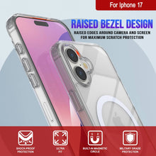 Charger l'image dans la galerie, Punkcase iPhone 17 Magnetic Wireless Charging Case [Clearmag Series] [Clear]
