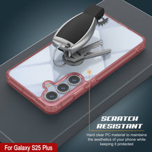 Load image into Gallery viewer, Coque Galaxy S25 Plus [Série Acrylique Transparente] [Antidérapante] Pour Galaxy S25 Plus [Rouge]
