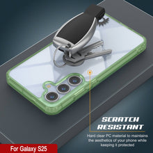 Load image into Gallery viewer, Coque Galaxy S25 [Série Acrylique Transparente] [Antidérapante] Pour Galaxy S25 [Vert]
