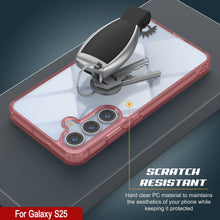 Load image into Gallery viewer, Coque Galaxy S25 [Série Acrylique Transparente] [Antidérapante] Pour Galaxy S25 [Rouge]
