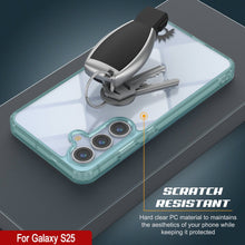 Load image into Gallery viewer, Coque Galaxy S25 [Série Acrylique Transparente] [Antidérapante] Pour Galaxy S25 [Sarcelle]
