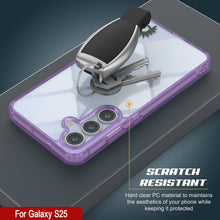 Load image into Gallery viewer, Coque Galaxy S25 [Série Acrylique Transparente] [Antidérapante] Pour Galaxy S25 [Violet]
