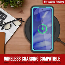 Charger l&#39;image dans la galerie, Case imperméable Google Pixel 9A, punkcase [Série Extreme] Couverture d&#39;armure avec protecteur d&#39;écran intégré [Teal]
