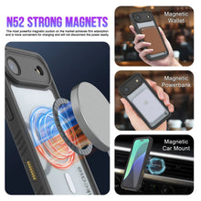 Charger l&#39;image dans la galerie, Étui étanche à l&#39;air de l&#39;iPhone 17, punkcase [Extreme Series] Couvercle d&#39;armure avec protecteur d&#39;écran intégré [bleu clair]
