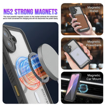 Load image into Gallery viewer, Case étanche de l'iPhone 17, couvercle d'armure Punkcase [série Extreme avec protecteur d'écran intégré [rouge]
