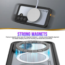 Load image into Gallery viewer, Coque étanche pour Galaxy S26, Punkcase [Extreme Mag Series] Armor Cover avec protecteur d'écran intégré [Blanc]
