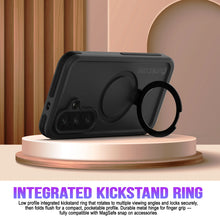 Load image into Gallery viewer, Coque étanche pour Galaxy S26 [Série Kickstud 2.0] Housse de protection IP68 avec protecteur d'écran et béquille [Noir]
