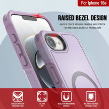 Load image into Gallery viewer, Punkcase iPhone 16e Case, [Spartan 2.0 Series] Couverture lourde robuste claire avec protecteur d&#39;écran intégré [Lilac]
