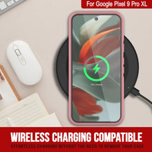 Charger l&#39;image dans la galerie, Punkcase Google Pixel 9 Pro XL Case, [Spartan 2.0 Series] Couverture lourde robuste claire avec protecteur d&#39;écran intégré [rose]
