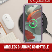 Charger l&#39;image dans la galerie, Punkcase Google Pixel 9 Pro XL Case, [Spartan 2.0 Series] Couverture lourde robuste claire avec protecteur d&#39;écran intégré [Magenta]
