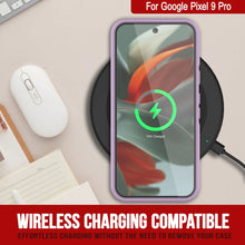 Charger l&#39;image dans la galerie, Punkcase Google Pixel 9 Pro cas, [Spartan 2.0 Series] Couverture lourde robuste claire avec protecteur d&#39;écran intégré [Magenta]
