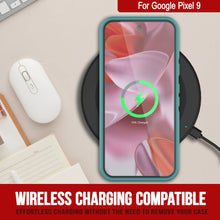Charger l&#39;image dans la galerie, Punkcase Google Pixel 9 Case, [Spartan 2.0 Series] Couverture lourde robuste claire avec protecteur d&#39;écran intégré [bleu]
