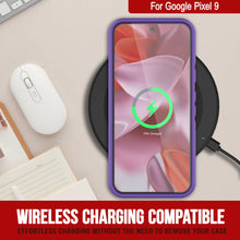 Charger l&#39;image dans la galerie, Punkcase Google Pixel 9 Case, [Spartan 2.0 Series] Couverture lourde robuste claire avec protecteur d&#39;écran intégré [Purple]
